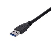 Image de StarTech.com Câble d'extension noir SuperSpeed USB 3.0 A vers A 1 m - M/F (USB3SEXT1MBK)