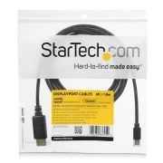 Image de StarTech.com Câble Mini DisplayPort vers DisplayPort 1.2 de 2m - Câble adaptateur Mini DisplayPort vers DisplayPort 4K x 2K UHD - Câble Mini DP vers DP pour Moniteur - Câble de ... (MDP2DPMM6)