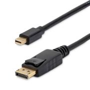 Image de StarTech.com Câble Mini DisplayPort vers DisplayPort 1.2 de 2m - Câble adaptateur Mini DisplayPort vers DisplayPort 4K x 2K UHD - Câble Mini DP vers DP pour Moniteur - Câble de ... (MDP2DPMM6)