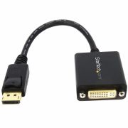 Image de StarTech.com Adaptateur vidéo DisplayPort vers DVI - Convertisseur DP vers DVI-D - M/F - 1920x1200 / 1080p (DP2DVI2)