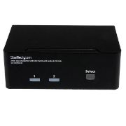 Image de StarTech.com Commutateur KVM 2 Ports DisplayPort, USB et Audio - Switch KVM - 2560x1600 (SV231DPDDUA)