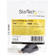 Image de StarTech.com Adaptateur Compact Mini DisplayPort vers DisplayPort - Vidéo 4K x 2K - Convertisseur UHD Mini DP vers DP - Adaptateur mDP vers DP 1.2 - Ordinateur mDP vers Monite ... (GCMDP2DPMF)