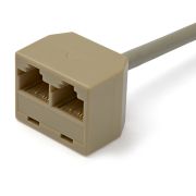 Image de StarTech.com Câble répartiteur RJ45 2 vers 1 - Câble adaptateur Ethernet - 1x RJ45 (M) 2x RJ45 (F) (RJ45SPLITTER)