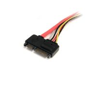 Image de StarTech.com Câble d'extension pour données et alimentation SATA 22 broches 30 cm (SATA22PEXT)