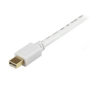 Image de StarTech.com Adaptateur Mini DisplayPort vers VGA - Câble Display Port Mâle VGA Mâle 1920x1200 - Blanc 3m (MDP2VGAMM10W)