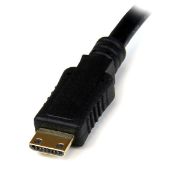 Image de StarTech.com Adaptateur convertisseur Mini HDMI vers VGA pour caméra numérique à images fixes ou vidéo - 1920 x 1080 (MNHD2VGAE2)