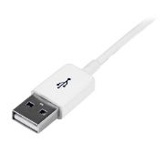 Image de StarTech.com Câble Rallonge USB 3m - Câble USB 2.0 A-A Mâle / Femelle - Blanc (USBEXTPAA3MW)