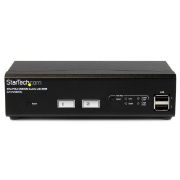 Image de StarTech.com Switch KVM USB / VGA à 2 ports avec commutation rapide DDM et câbles - Commutateur KVM (SV231USBDDM)