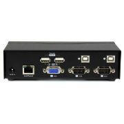 Image de StarTech.com Switch KVM USB / VGA à 2 ports avec commutation rapide DDM et câbles - Commutateur KVM (SV231USBDDM)