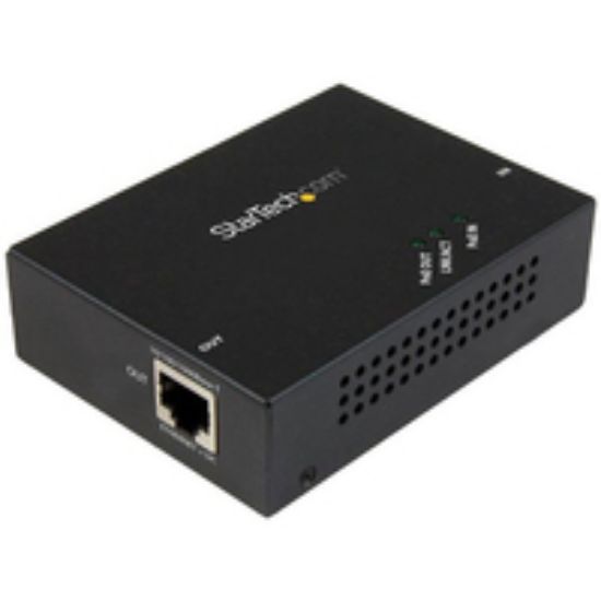 Image de StarTech.com Répéteur Gigabit PoE+ à 1 port - Extendeur Power over Ethernet 802.3at et 802.3af - 100 m (POEEXT1GAT)