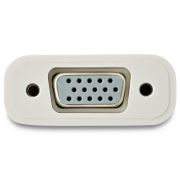 Image de StarTech.com Adaptateur vidéo USB-C vers VGA - M/F - 1920x1200 / 1080p - Blanc (CDP2VGAW)