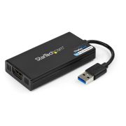 Image de StarTech.com Adaptateur vidéo multi-écrans USB 3.0 vers HDMI - Carte graphique externe certifié DisplayLink - Ultra HD 4k (USB32HD4K)
