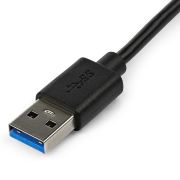 Image de StarTech.com Adaptateur vidéo multi-écrans USB 3.0 vers HDMI - Carte graphique externe certifié DisplayLink - Ultra HD 4k (USB32HD4K)