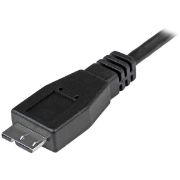 Image de StarTech.com Câble USB-C vers Micro USB-B de 50cm, USB 10Gbps, Cordon de Données, 3A, Câble de Transfert de Données USB C vers Micro-B (USB31CUB50CM)