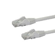 Image de StarTech.com câble de réseau Blanc 10 m Cat6 U/UTP (UTP) (N6PATC10MWH)