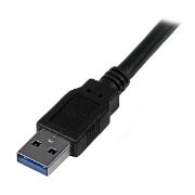 Image de StarTech.com Câble USB 3.0 A vers A de 3 m - M/M - Noir (USB3SAA3MBK)