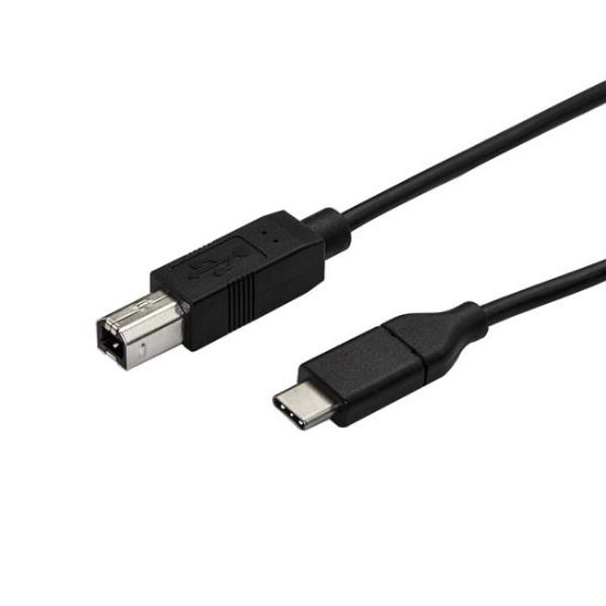 Image de StarTech.com Câble USB-B vers USB-C de 50cm, Câble de Transfert de Données, USB 2.0, USB-C (USB2CB50CM)