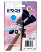 Image de Epson Singlepack Cyan 502 Ink (C13T02V24010)