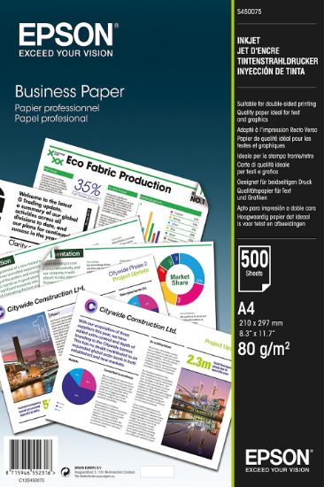 Image de Epson Business Paper - A4 - 500 feuilles (C13S450075)