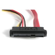 Image de StarTech.com Câble Adaptateur SAS SFF 8482 vers SATA avec Alimentation LP4 - 46 cm (SAS729PW18)