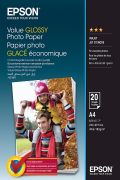 Image de Epson Value Glossy Photo Paper - A4 - 20 Feuilles (C13S400035)