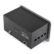 Image de StarTech.com Boîtier de connexion pour table de réunion avec entrées DisplayPort, HDMI et VGA (BOX4HDECP2)