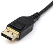 Image de StarTech.com Câble 2m certifié VESA Mini DisplayPort vers DisplayPort 1.4 - 8K 60Hz HBR3 HDR - Super UHD mDP vers DP 1.4 - Ultra HD 4K 120Hz Diamètre Fin (34 AWG) - Câble Éc ... (DP14MDPMM2MB)