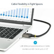 Image de StarTech.com Câble HDMI 2.0 Certifié Premium de 4m - Câble HDMI Ultra HD 4K 60Hz Haut Débit - HDR10, ARC - Cordon Vidéo HDMI 2.0 UHD - Pour Moniteurs, Écrans, Téléviseurs UHD - M ... (HDMMV4M)