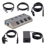 Image de StarTech.com Hub USB-C avec Auto-Alimenté à 4 Ports - Hub USB Type C vers USB-A pour PC de Bureau/Portable - Hub USB 3.0 5Gbps avec Alimentation 4 Ports - Splitter USB ... (5G4AIBS-USB-HUB-EU)