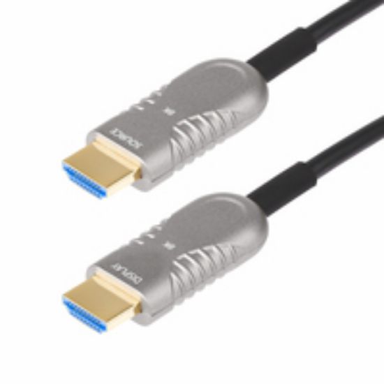 Image de StarTech.com Câble Optique Actif (AOC) HDMI 2.1 Hybride de 30,4m, CMP, Plénum, Câble Fibre Optique HDMI 2.1/2.0 Ultra-Haute Vitesse 8K, 48Gbps, 8K 60Hz/4K 120Hz, HDR ... (8K-A-100F-HDMI-CABLE)