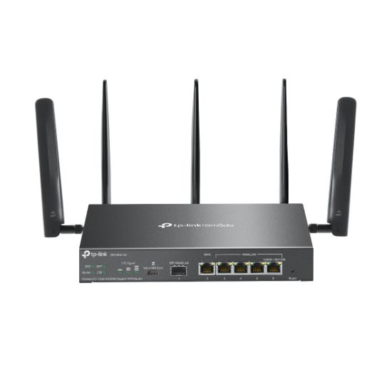 Image de TP-Link Omada routeur sans fil Gigabit Ethernet Bi-bande (2,4 GHz / 5 GHz) Noir (ER706W-4G)