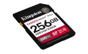 Image de Kingston Technology 256GB Canvas React Plus SDXC UHS-II 280R/150W U3 V60 for Full HD/4K (SDR2V6/256GB)