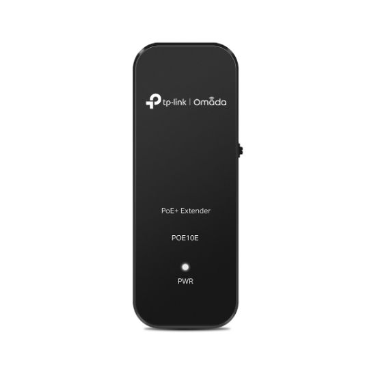 Image de TP-Link Omada prolongateur réseau Répéteur réseau Noir 10, 100 Mbit/s (TL-POE10E)