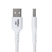 Image de StarTech.com Câble de Charge USB-A vers USB-C de 3m, Charge et Synchronisation, 3A, USB 2.0, Gaine TPE - Cordon de Charge USB Blanc (USB2AC3MNCWHE)
