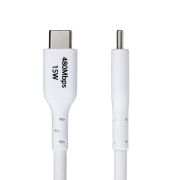 Image de StarTech.com Câble de Charge USB-A vers USB-C de 3m, Charge et Synchronisation, 3A, USB 2.0, Gaine TPE - Cordon de Charge USB Blanc (USB2AC3MNCWHE)