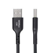 Image de StarTech.com Câble de Charge USB-A vers USB-C de 3m, Charge et Synchronisation, 3A, USB 2.0, Gaine TPE - Cordon de Charge USB Noir (USB2AC3MNC)