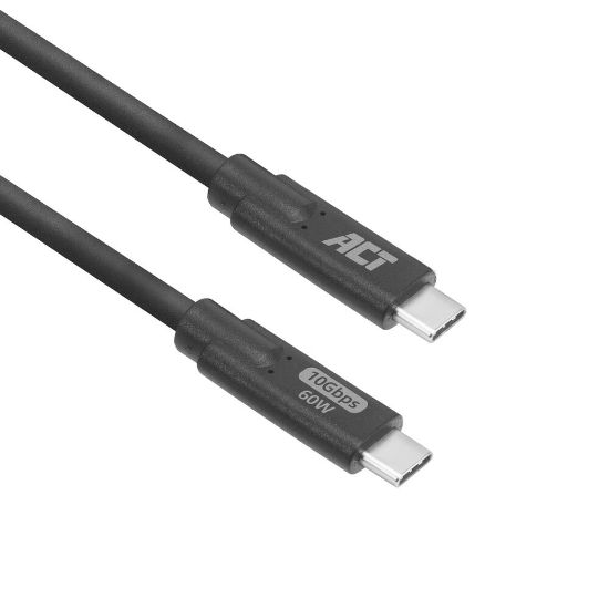 Image de ACT Câble USB 3.0 10Gbps 60W USB Type-C, 3 mètres (AC7443)