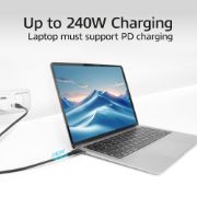 Image de ACT Câble USB4 20Gbps 240W USB Type-C, 2 mètres (AC7422)