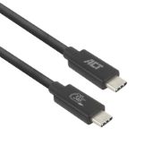 Image de ACT Câble USB4 20Gbps 240W USB Type-C, certifié USB-IF, 2 mètres (AC7432)
