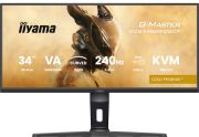 Image de iiyama G-MASTER écran plat de PC 86,4 cm (34") 3440 x 1440 pixels UltraWide Quad HD Noir (GCB3486WQSCP-B1)
