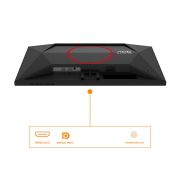 Image de AOC G4 écran plat de PC 60,5 cm (23.8") 2560 x 1440 pixels Quad HD LED Noir, Rouge (Q24G4RE)