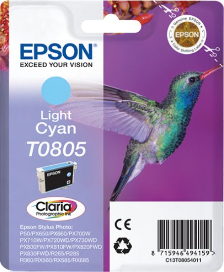Image de Epson Hummingbird Cartouche "Colibri" - Encre Claria Cc (C13T08054011)
