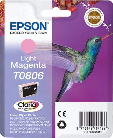 Image de Epson Hummingbird Cartouche "Colibri" - Encre Claria Mc (C13T08064011)