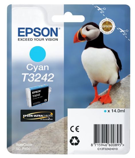 Image de Epson SureColor T3242 Cyan (C13T32424010)