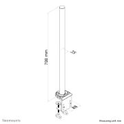 Image de Neomounts Extension pour support d'écran à fixer - h70 cm (FPMA-D935POLE)