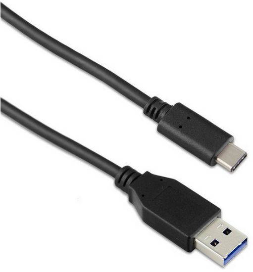 Image de Targus câble USB USB 3.2 Gen 2 (3.1 Gen 2) 1 m USB C USB A Noir (ACC926EU)