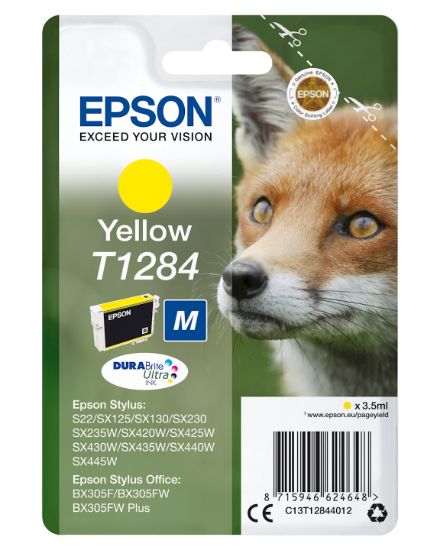 Image de Epson Fox Cartouche "Renard" - Encre DURABrite Ultra J (C13T12844012)