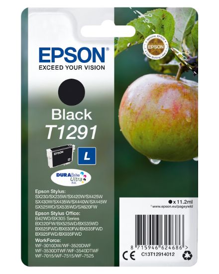 Image de Epson Apple Cartouche "Pomme" - Encre DURABrite Ultra N (C13T12914012)