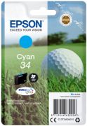 Image de Epson Golf ball Singlepack Cyan 34 DURABrite Ultra Ink (C13T34624010)