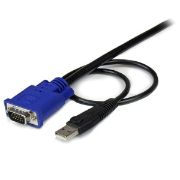 Image de StarTech.com Câble pour Switch KVM VGA avec USB 2 en 1 - 3m (SVECONUS10)